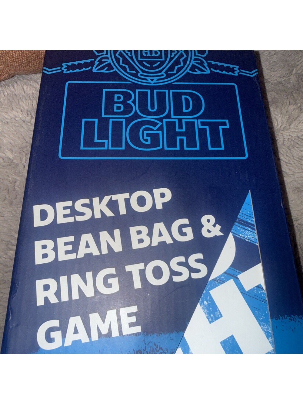 Bud Light Desktop Bean Bag And Ring Toss Game - NIB - gift
